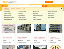 Tablet Screenshot of cebuclassifieds.com